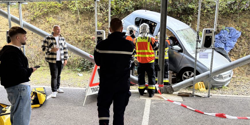Au cœur de l’action : notre premier exercice avec les pompiers de Roeser